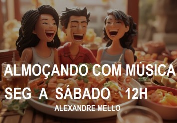 ALMOCANDO COM MUSICA  